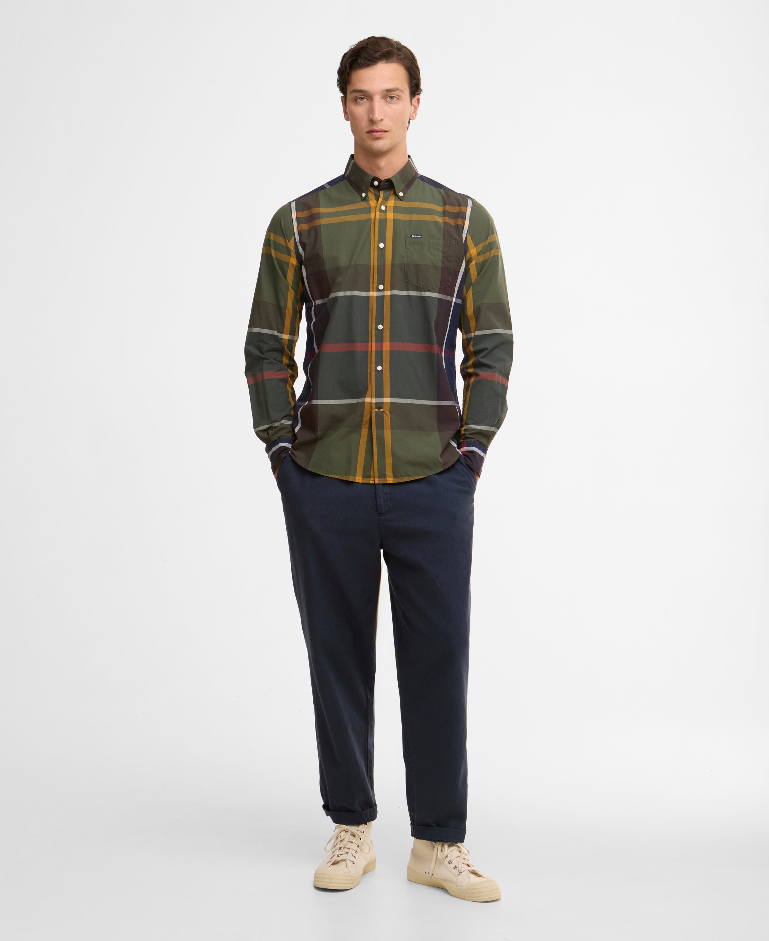 Barbour Classic Tartan Harris Tailored Shirt #Colour_Classic Tartan