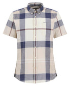 Barbour Oban Mist Tartan Douglas SS Tailored Shirt #Colour_Oban Mist Tartan