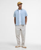 Barbour Lead Nelson SS Summer Fit Shirt #Colour_Lead