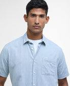 Barbour Lead Nelson SS Summer Fit Shirt #Colour_Lead