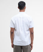 Barbour White Nelson SS Summer Fit Shirt #Colour_White