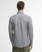 Barbour Navy Linton Tailored Shirt #Colour_Navy
