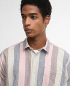Barbour Pink Portwell Summer Fit Shirt #Colour_Pink
