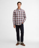 Barbour Peppercorn Hillroad Tailored Shirt #Colour_Peppercorn