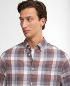 Barbour Peppercorn Hillroad Tailored Shirt #Colour_Peppercorn