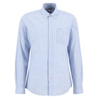 Barbour Blue Nelson Striped LS Tailored Shirt #Colour_Blue