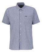 Barbour Blue Nelson Gingham LS Tailored Shirt #Colour_Blue