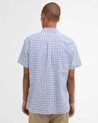 Barbour Blue Nelson Gingham LS Tailored Shirt #Colour_Blue