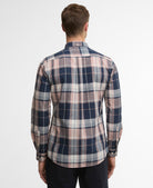Barbour Navy Newbridge Checked Tailored Shirt #Colour_Navy