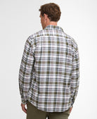 Barbour Olive Hunwick Regular Shirt #Colour_Olive