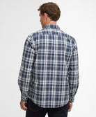 Barbour Navy Witton Checked Regular Shirt #Colour_Navy