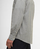 Barbour Pink Gingham Aukside Regular Shirt #Colour_Pink