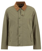 Barbour Dusty Olive Tracker Showerproof Jacket #Colour_Dusty Olive