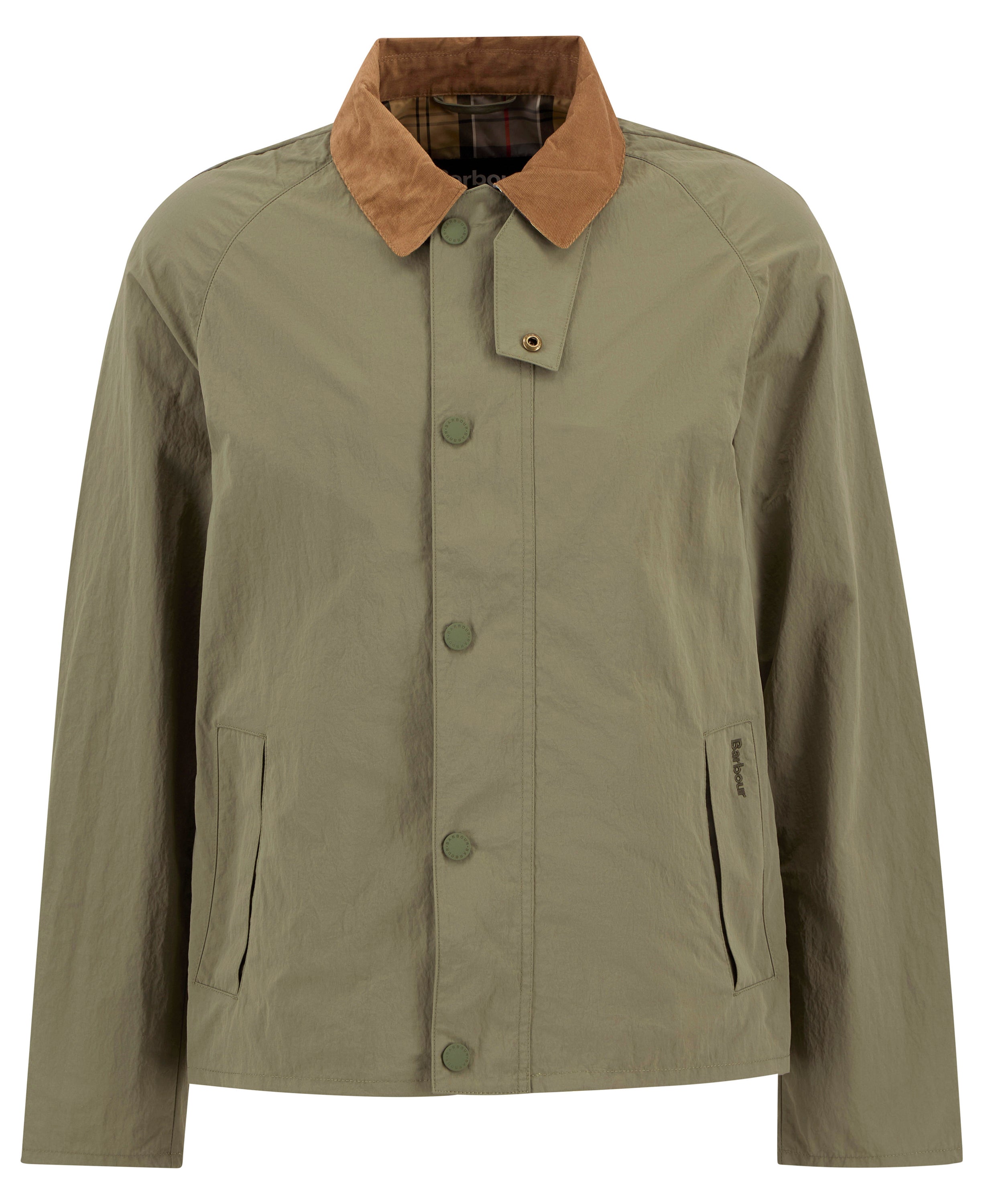 Barbour Dusty Olive Tracker Showerproof Jacket #Colour_Dusty Olive