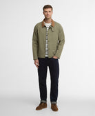 Barbour Dusty Olive Tracker Showerproof Jacket #Colour_Dusty Olive