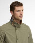 Barbour Dusty Olive Tracker Showerproof Jacket #Colour_Dusty Olive
