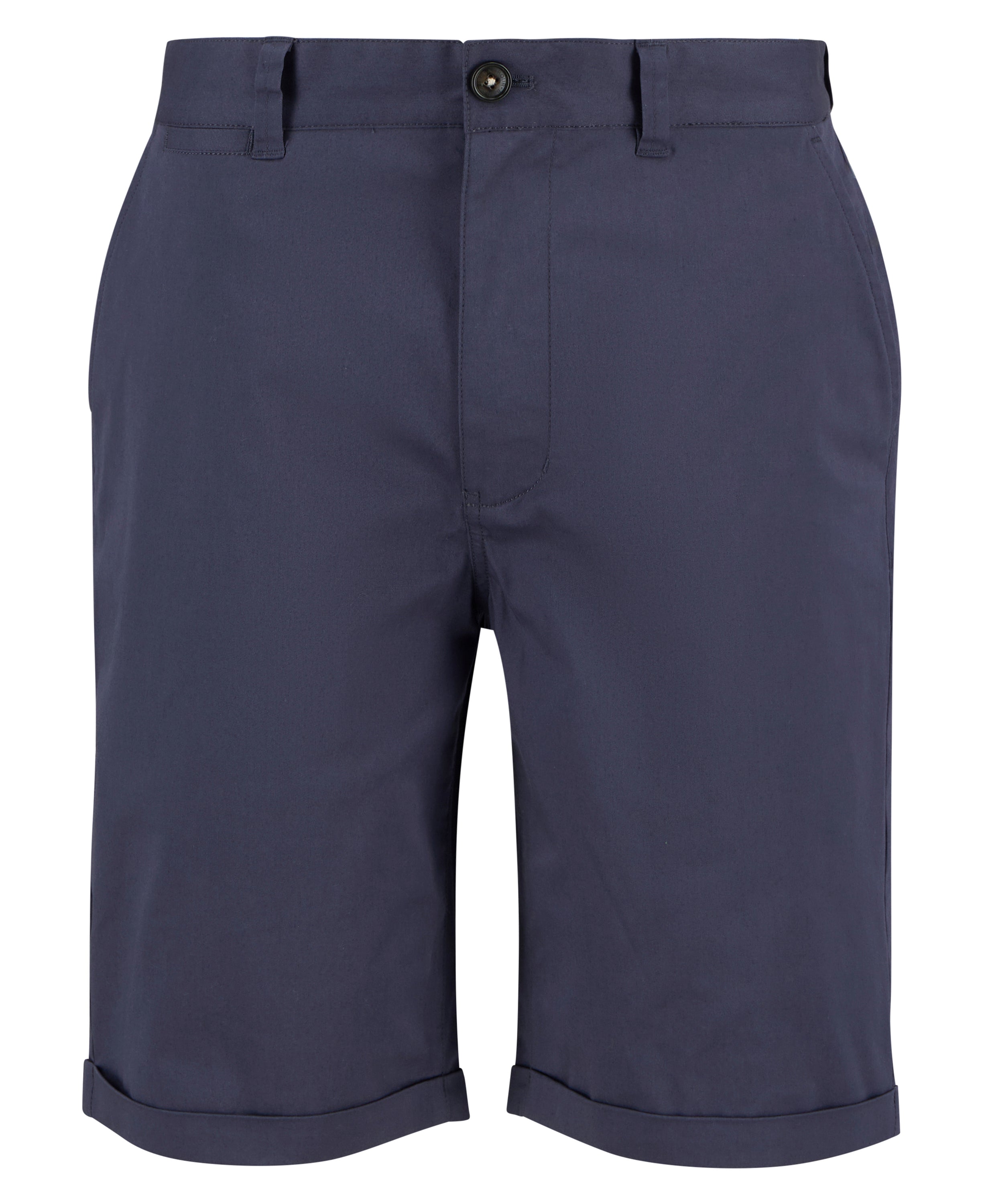 Barbour Washed Navy Smart Chino Short #Colour_Washed Navy