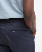 Barbour Washed Navy Smart Chino Short #Colour_Washed Navy