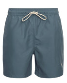 Barbour Vintage Teal Staple Logo 5" Swim Short #Colour_Vintage Teal