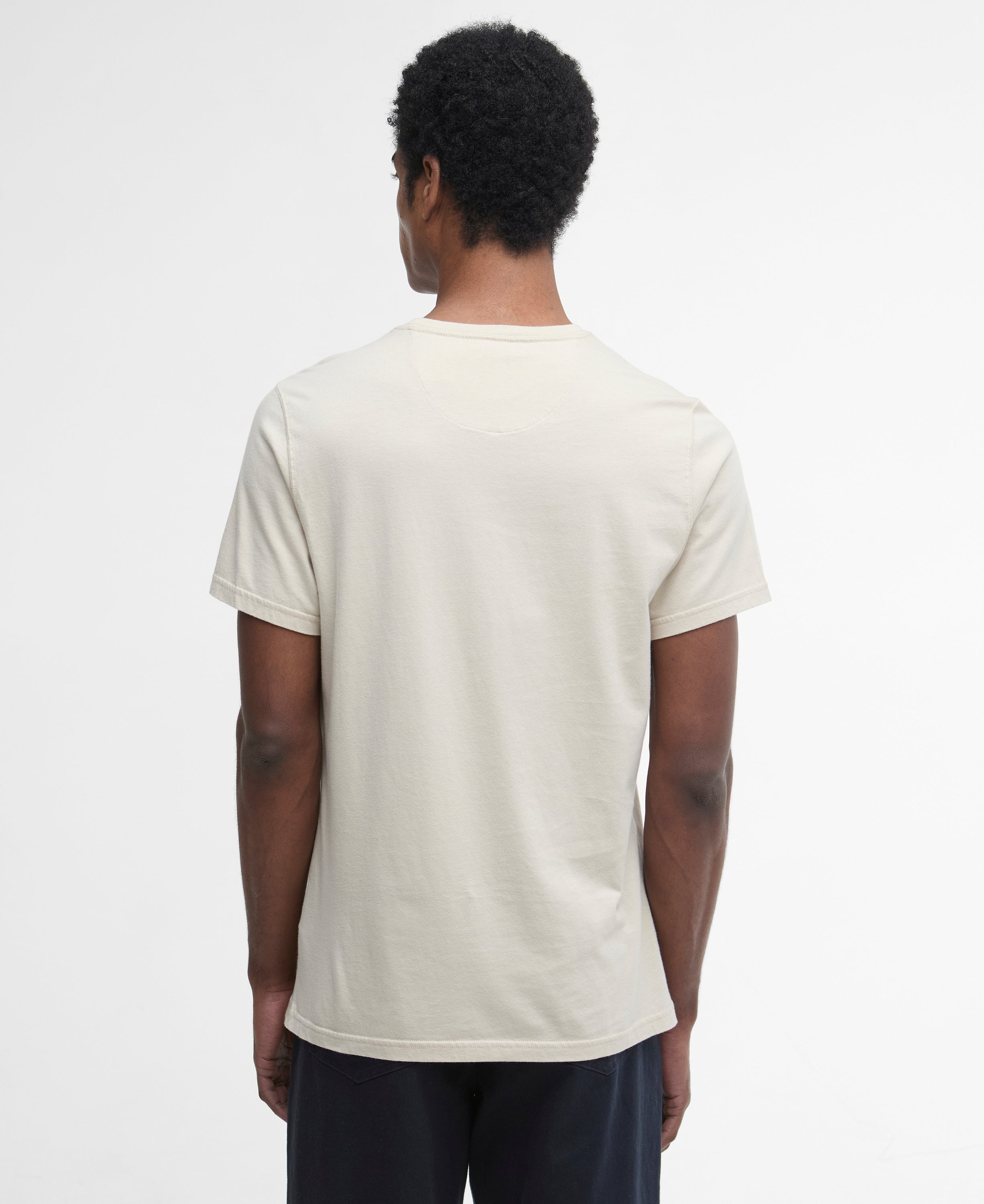 Barbour Mist Tartan Sports T-Shirt #Colour_Mist