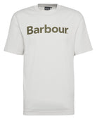 Barbour Antique White Logo Relaxed T-Shirt #Colour_Antique White