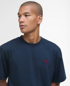 Barbour Navy Sports Relaxed T-Shirt #Colour_Navy