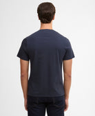 Barbour Navy Berwick Tartan T-Shirt #Colour_Navy