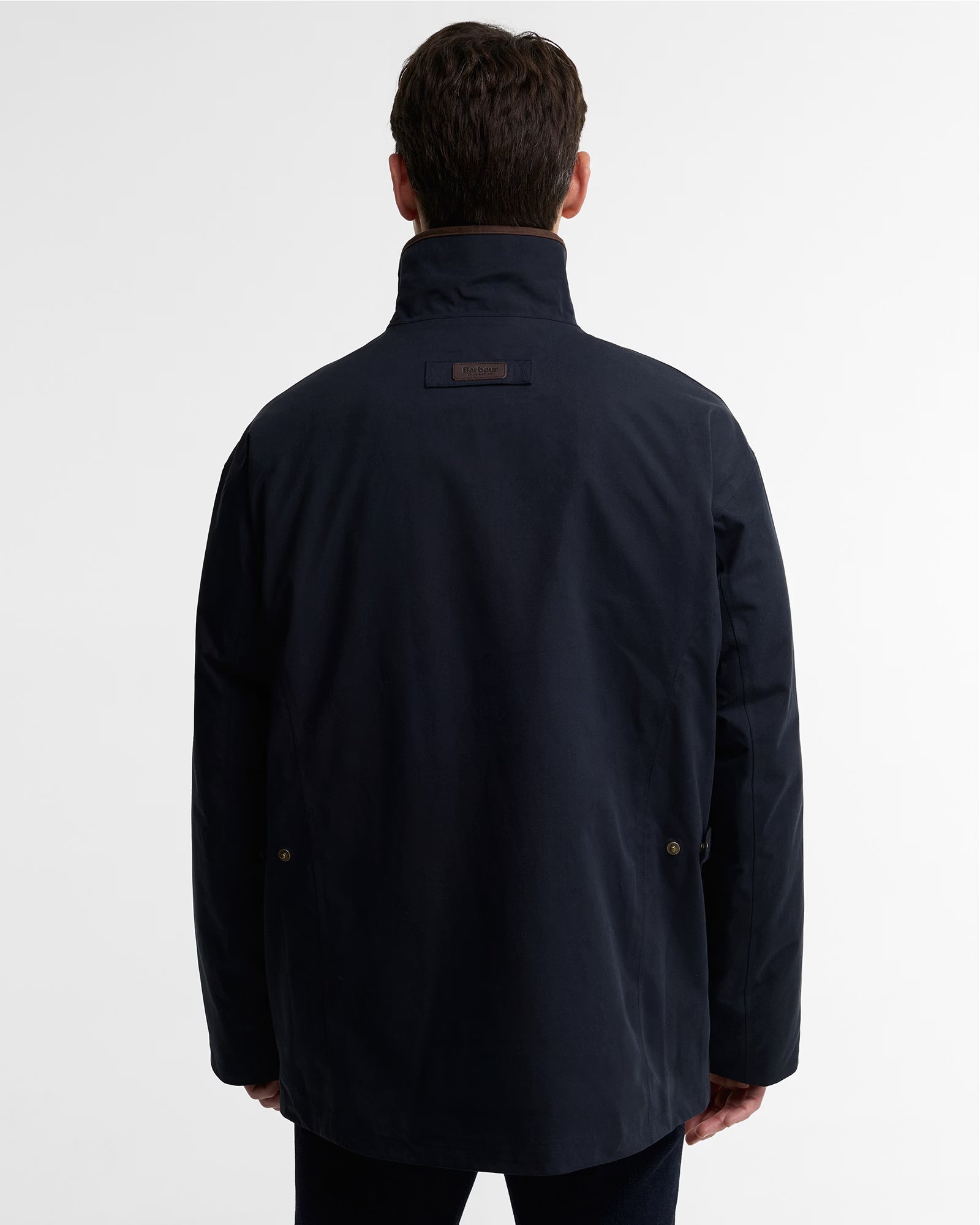 Barbour Broomfield Waterproof Jacket #Colour_Dark Navy