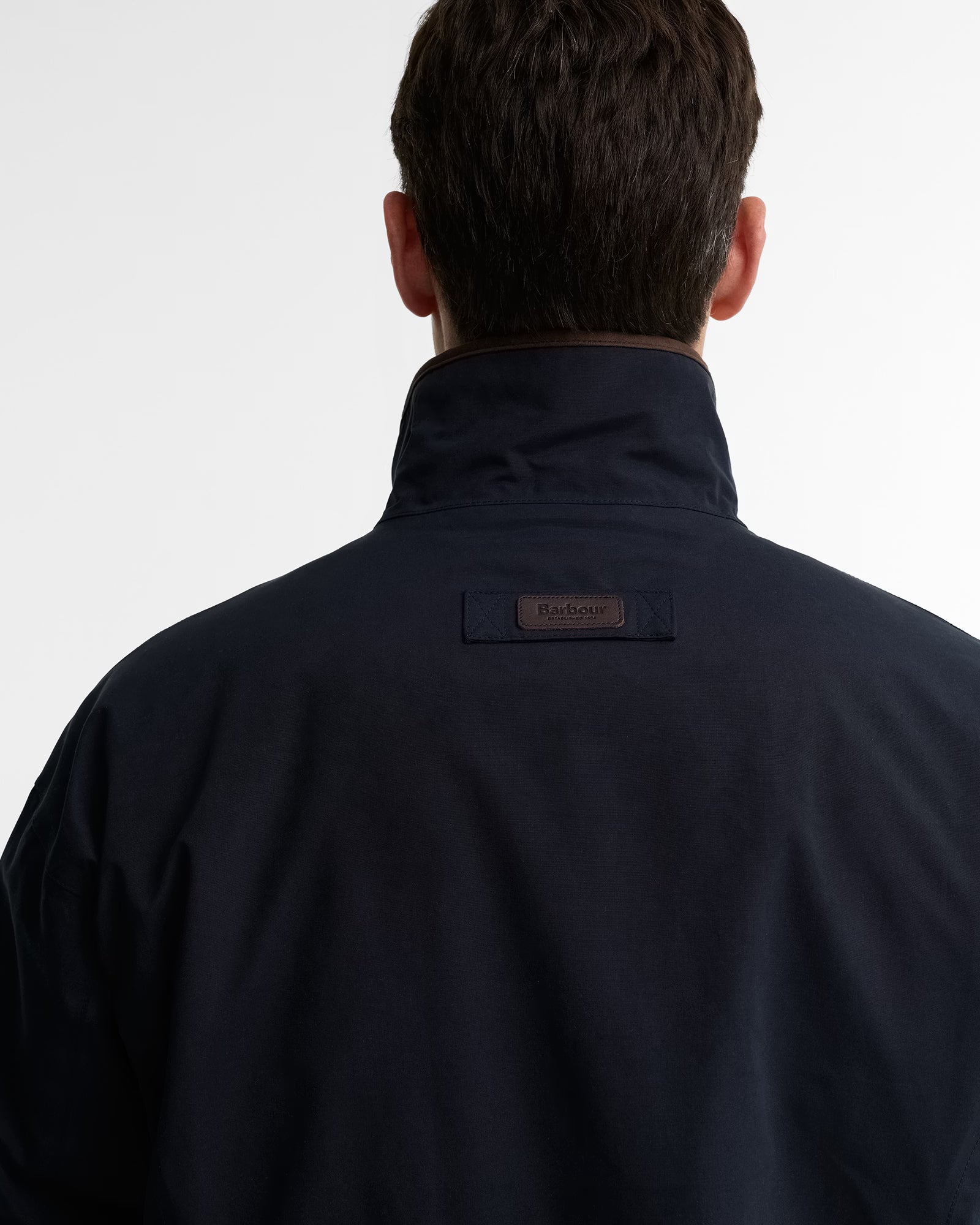 Barbour Broomfield Waterproof Jacket #Colour_Dark Navy