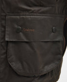 Barbour Olive Classic Beaufort Wax Jacket #Colour_Olive