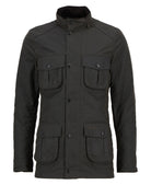 Barbour Olive/Classic Corbridge Wax Jacket #Colour_Olive/Classic