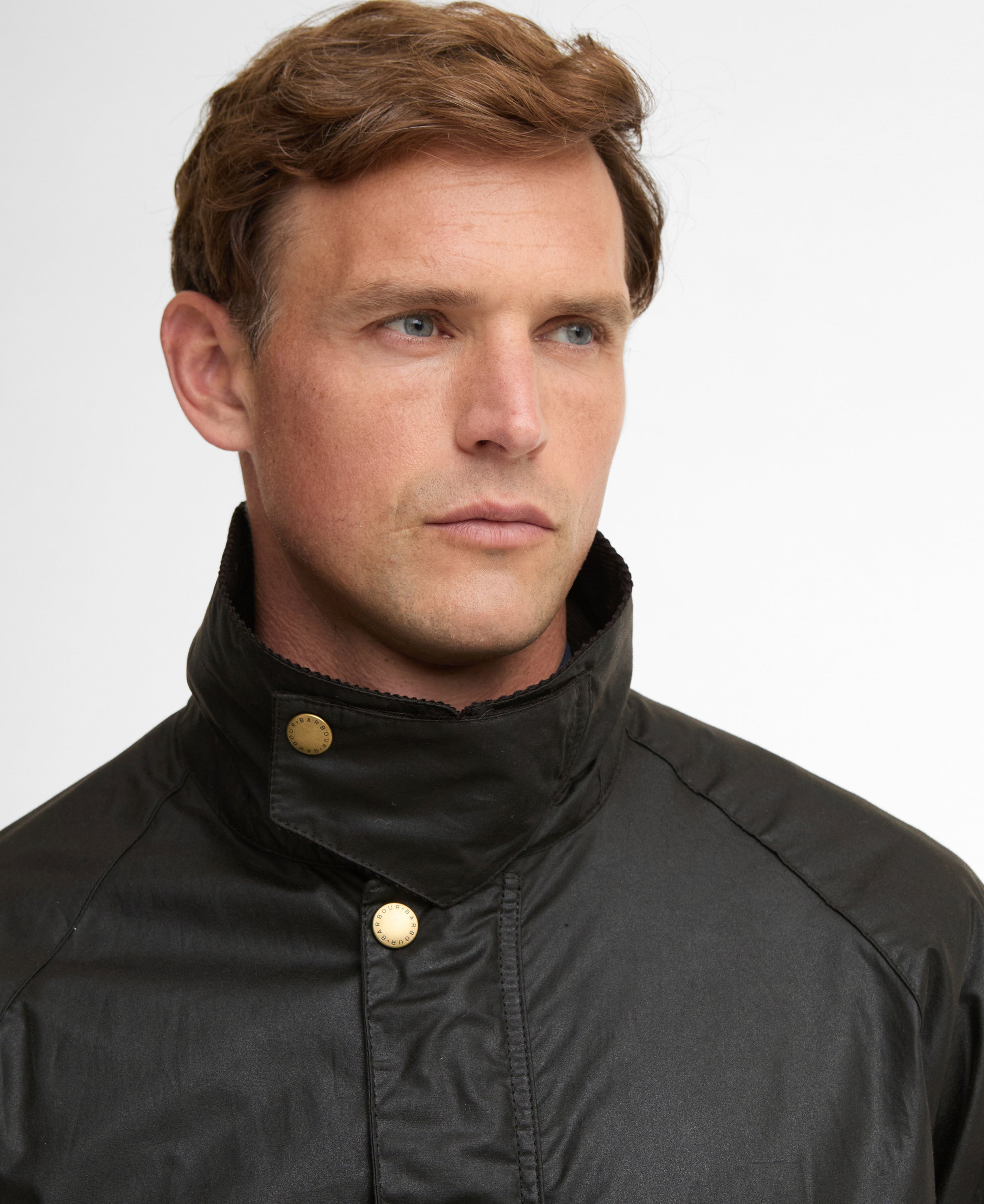 Barbour Dark Olive Lightweight Stratford Wax Jacket #Colour_Dark Olive