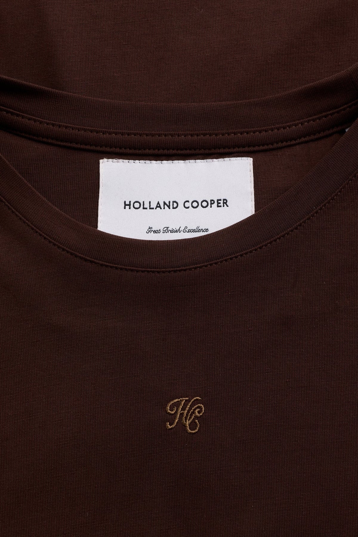 Holland Cooper Madison Tee #Colour_Chocolate