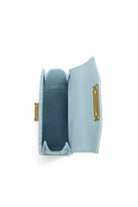 Holland Cooper Ice Blue Boucle Mini Cheltenham Bag #Colour_Ice Blue Boucle