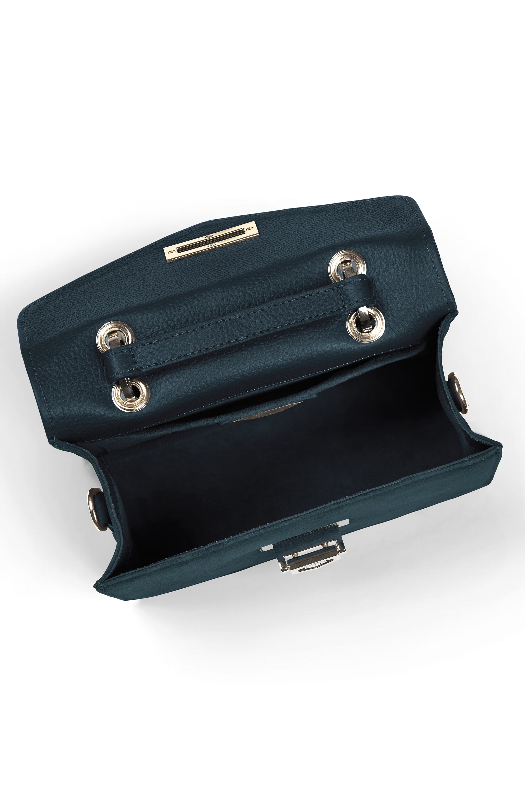 Fairfax & Favor Loxley Mini Cross Body Bag (Teal) #Colour_Teal