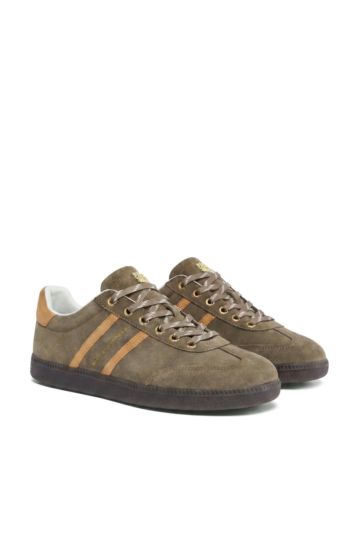 Holland Cooper Knightsbridge Court Trainer #Colour_Mole