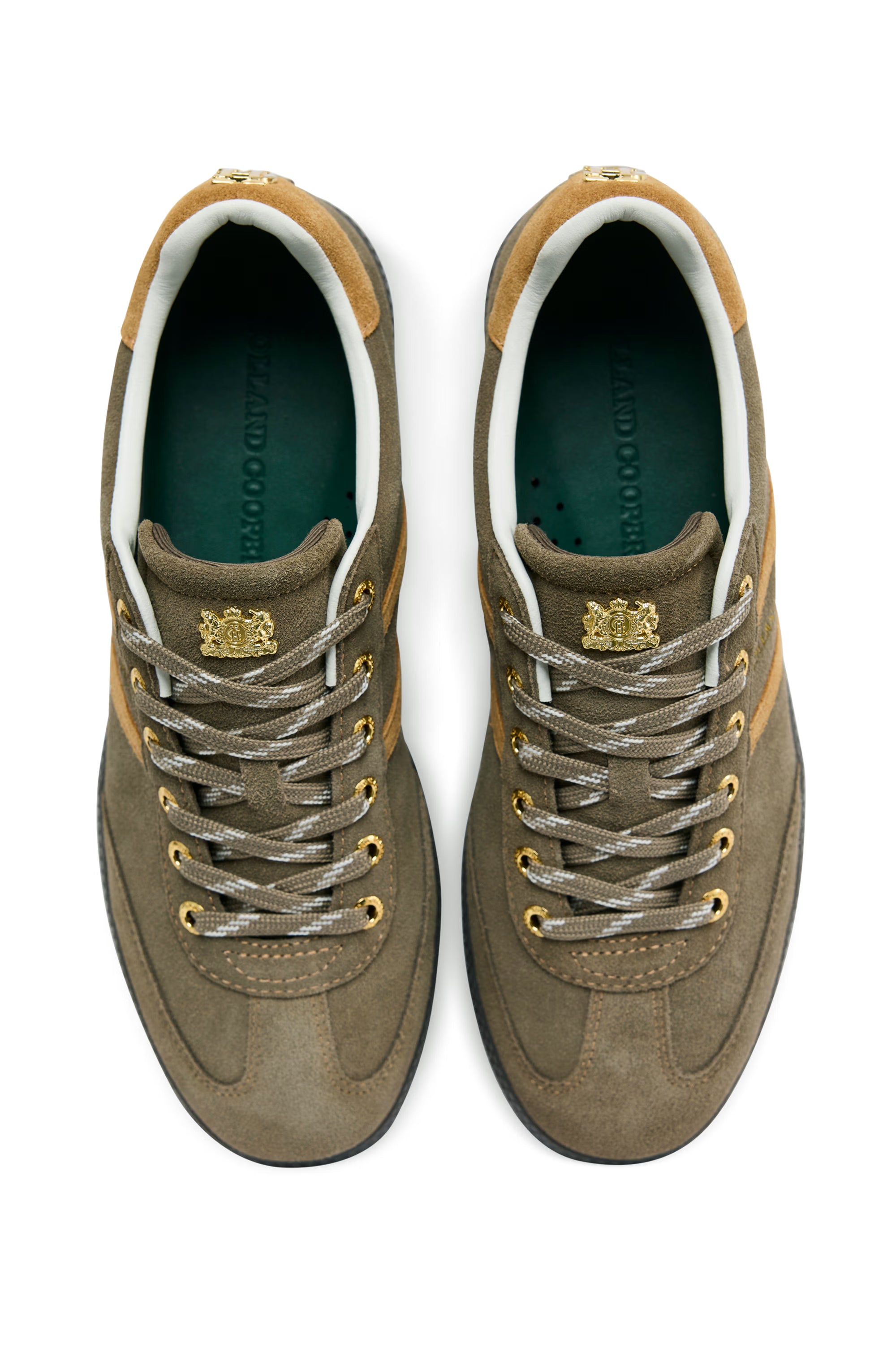Holland Cooper Knightsbridge Court Trainer #Colour_Mole