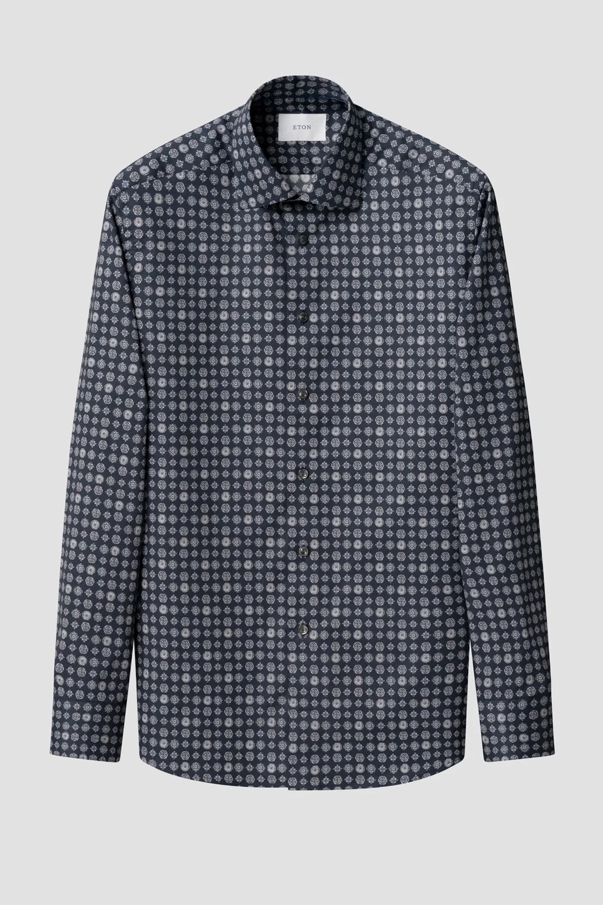 Geometric Signature Twill Shirt