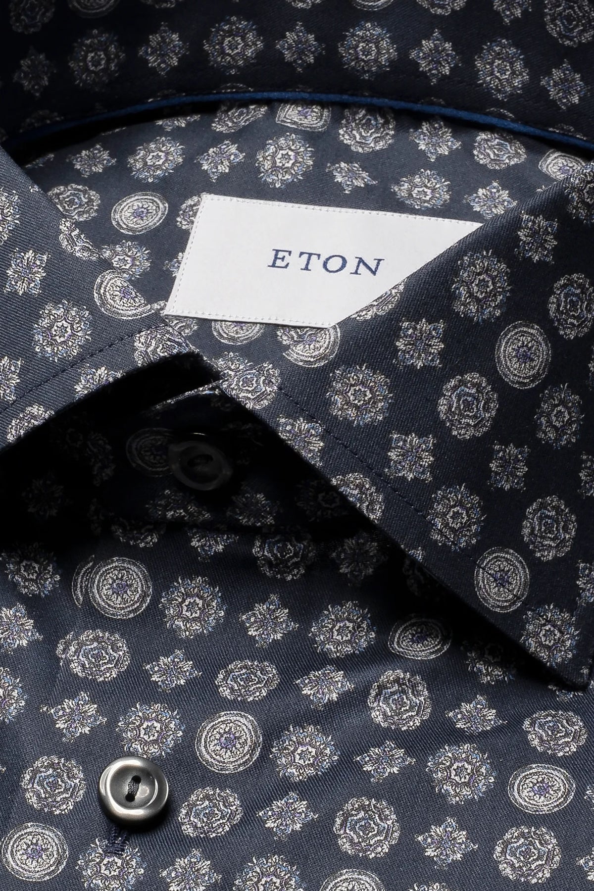 Geometric Signature Twill Shirt