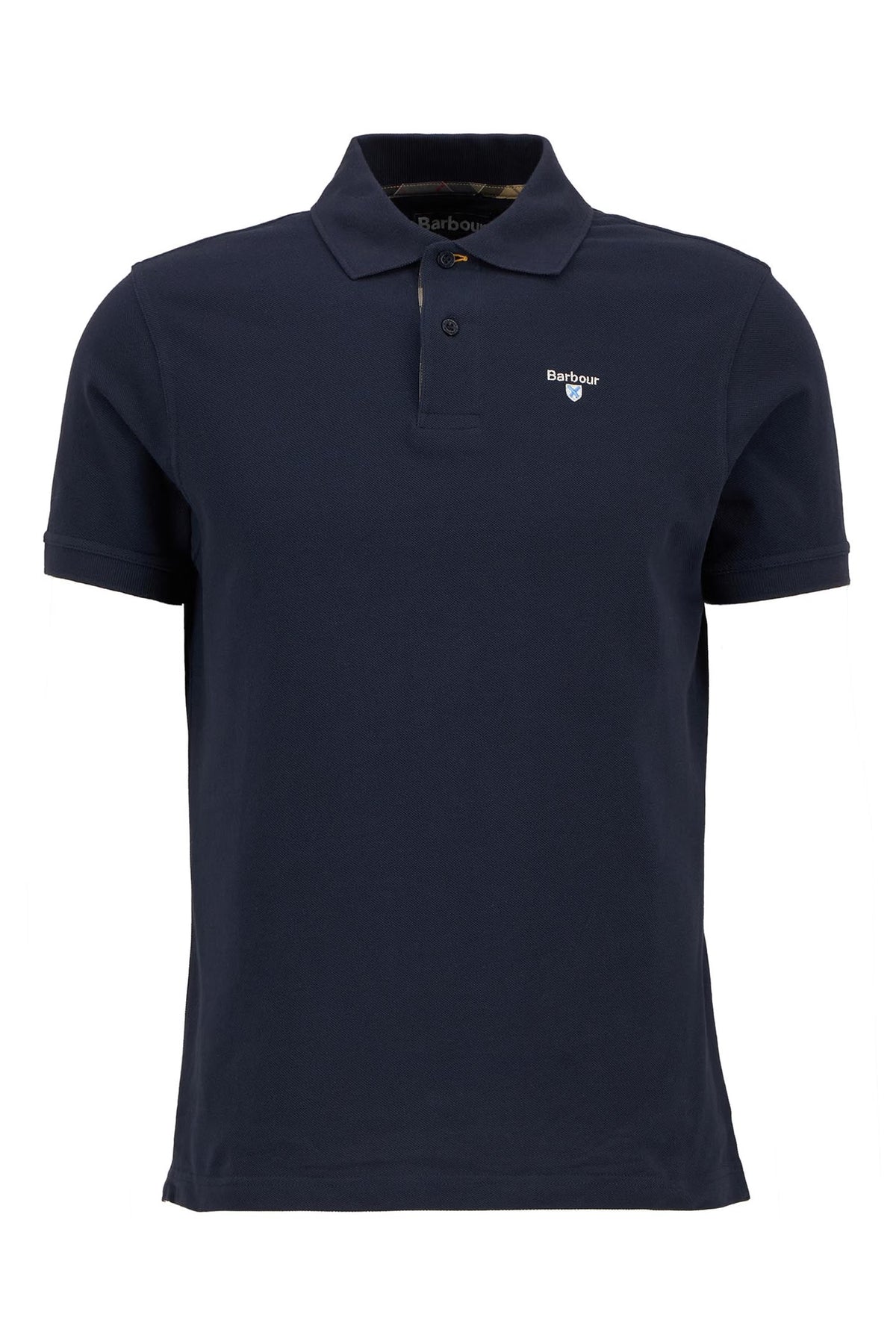 Tartan Pique Tailored Polo Shirt