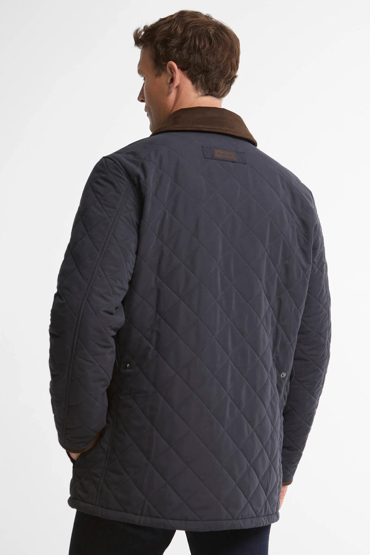 Barbour Thursby Polarquilt Jacket #Colour_Dark Navy