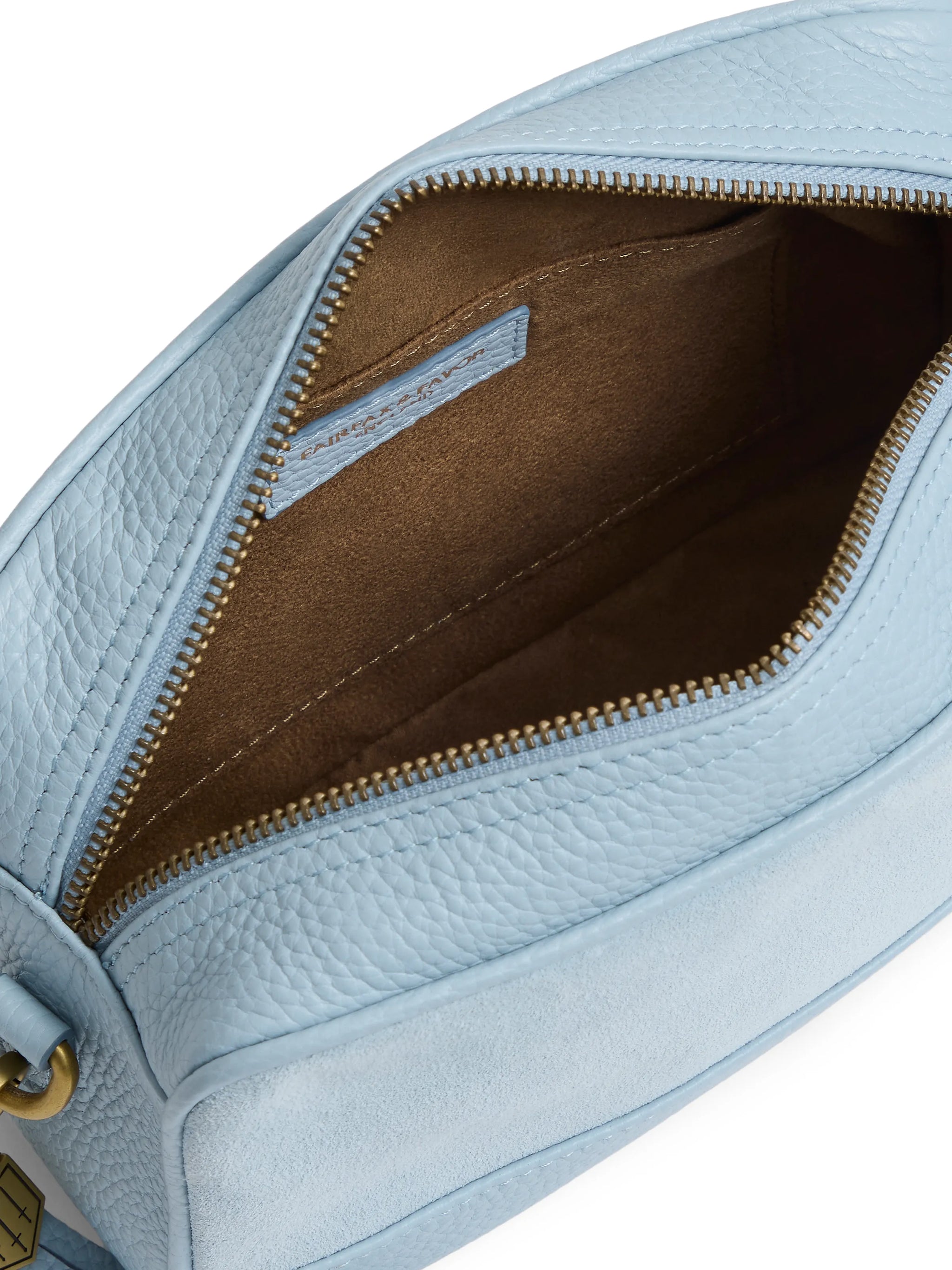 Fairfax & Favor Finsbury Cross Body Bag (Sky Blue) #Colour_Sky Blue