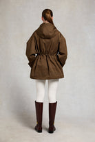 Holland Cooper Whiskey One-Size Lightweight Waterproof Parka #Colour_Whiskey