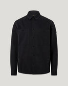 Belstaff Outpost Shirt Cotton Herringbone #Colour_Black
