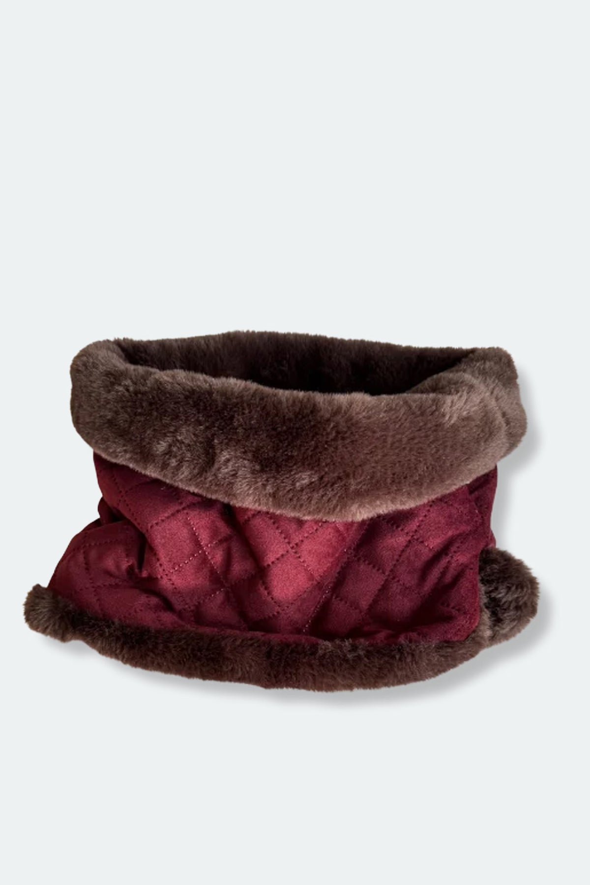 Wildling Reversible Faux Fur & Velvet Snood