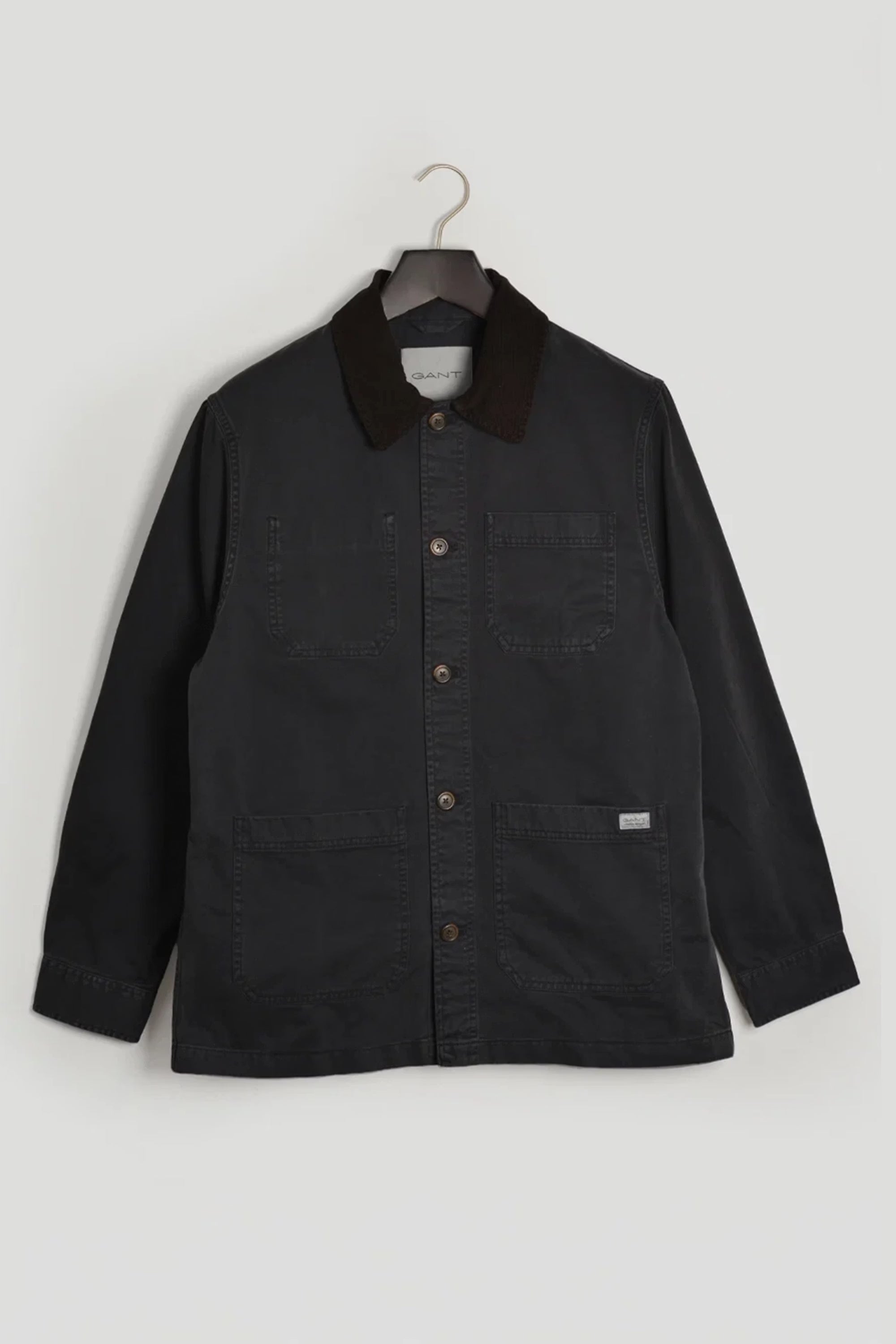 GANT Reg Surplus Overshirt #Colour_Black