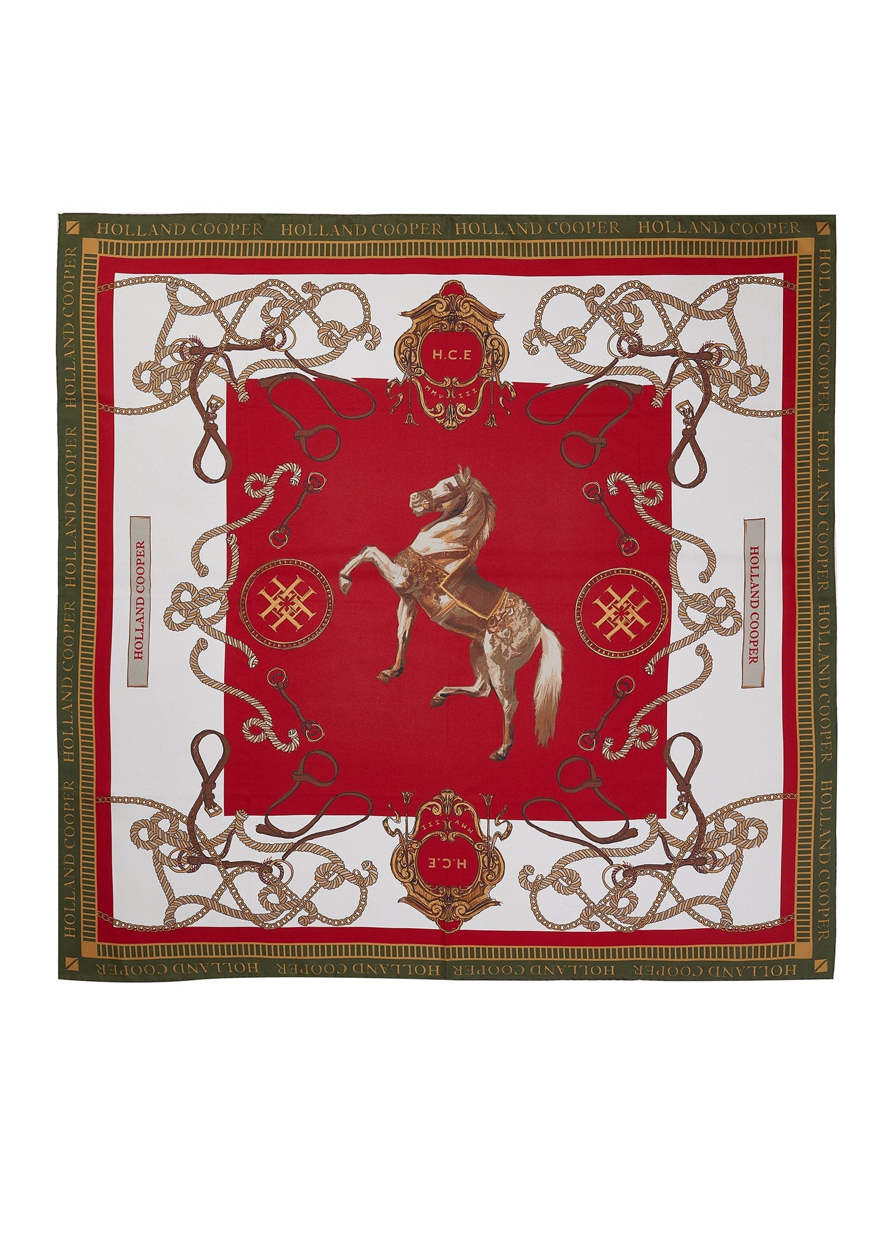 Regal Horse Silk Scarf - Gallery Image 41