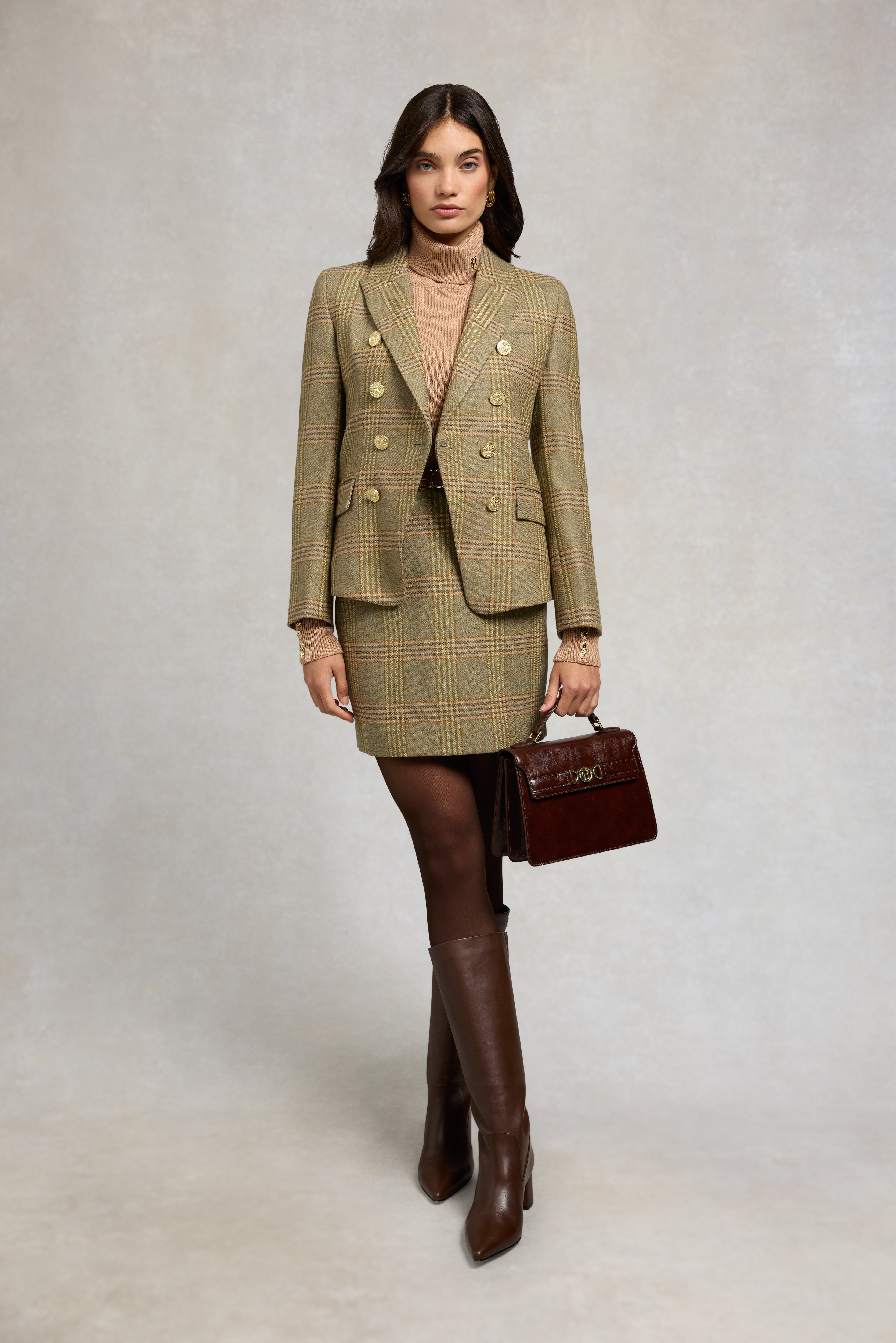 Holland Cooper Regency Skirt #Colour_Leveret