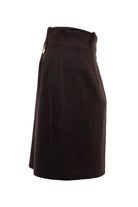 Regency Skirt -   chocolate herringbone -  UK8 - View 105