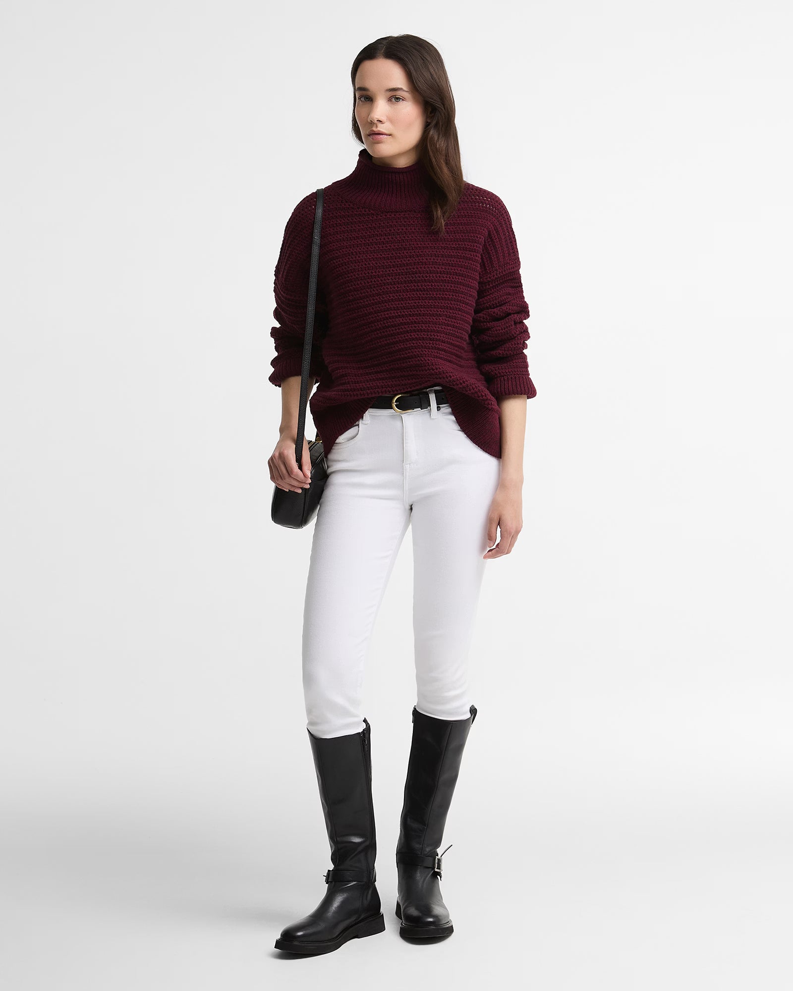 Barbour Rosamund Knitted Jumper #Colour_Fig